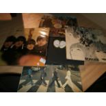 Collection of Beatles Album inc White album Sergeant Pepper The sale to name but a few