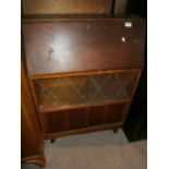 Retro teak bureau