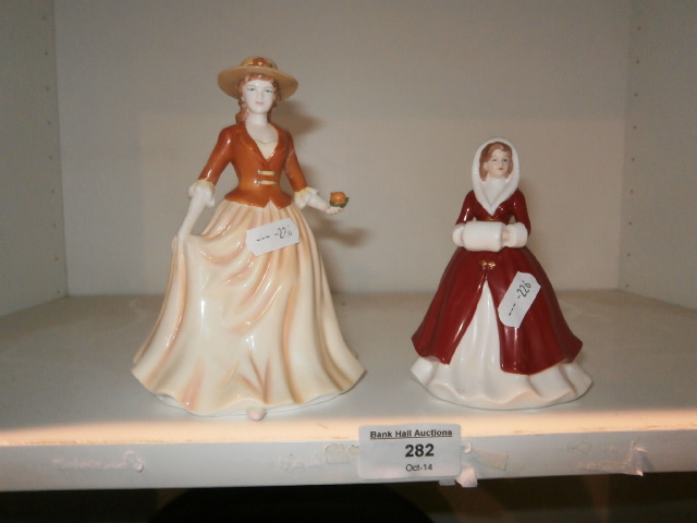 Royal Doulton and a Leonardo figurine