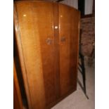 Oak 2 door wardrobe