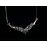 (IPN) 9ct white gold necklace