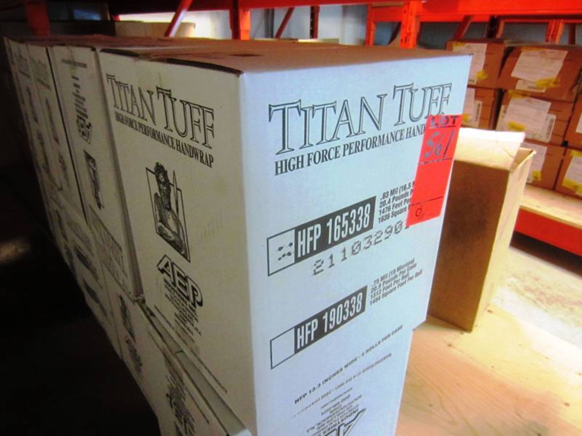 Cases Titan Tuff Stretch Wrap, 63 mil
