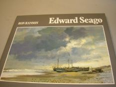 RANSON, Ron - Edward Seago : illustrated, cloth in d/w, oblong 4to, 1989. With other art and