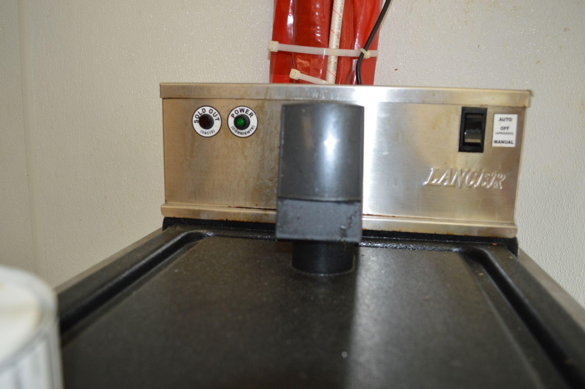 Sonic Lancer 6 station soda and ice dispenser combo