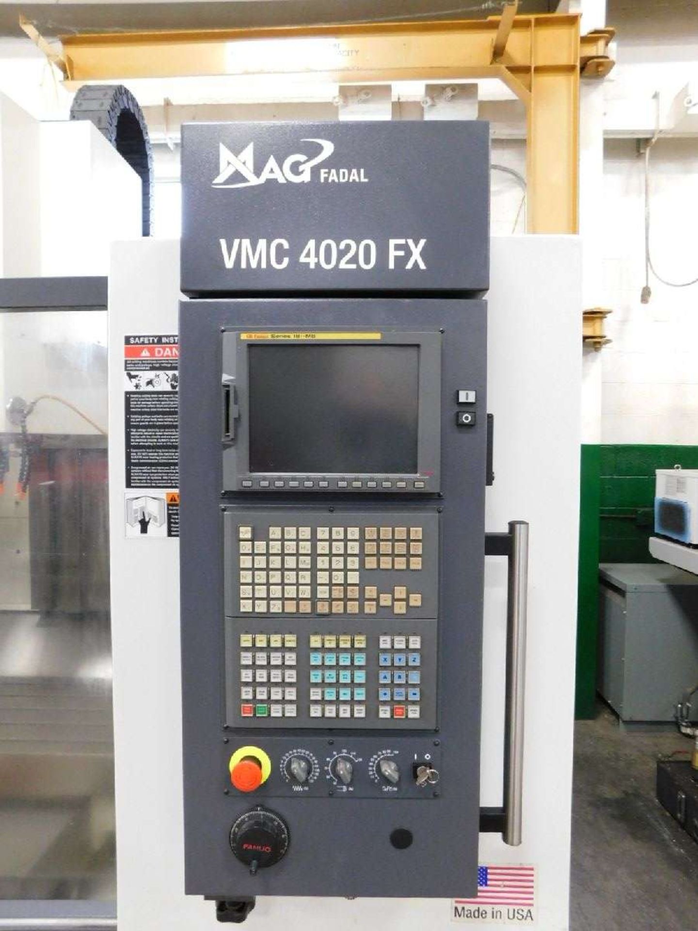 2009 Fadal Fadal VMC 4020 FX HT 3-Axis Vertical CNC Machining Center - Image 3 of 15