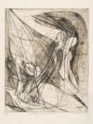 Stanley William Hayter (1901-1988) - Personnages menaces d`une flamme (B.&M.151) two engravings