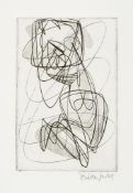 Stanley William Hayter (1901-1988) - Greeting card for 1949-1950 (B.&M.192) engraving with soft-
