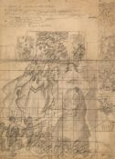 Stanley Spencer (1891-1959) - Study for Souvenir of Switzerland, 1934 pencil on paper, with