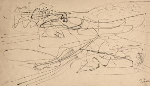 Stanley William Hayter (1901-1988) - Untitled, 1946 pen and ink on paper, signed and dated 22.7.46