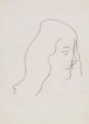 Sir Matthew Smith (1879-1959) - Three drawings of Lauretta Hugo Nicholson conte chalk on paper each