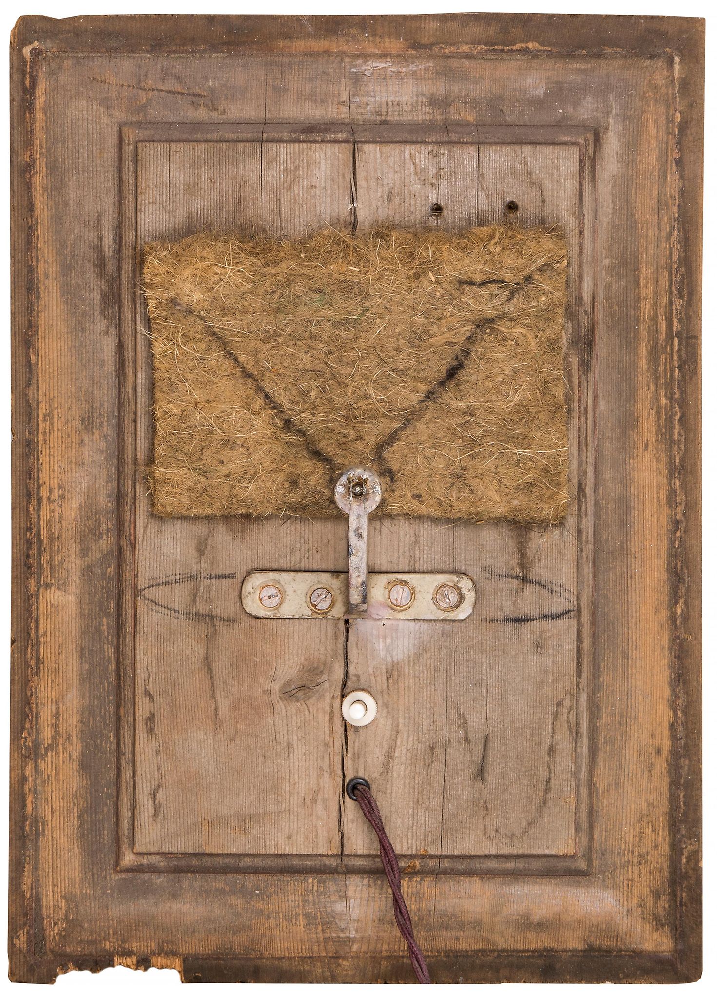 Gerard Williams (b. 1959) - On/Off Vigil for J.B, 1987 mixed media assemblage comprising wooden - Image 2 of 2