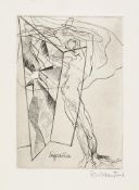 Stanley William Hayter (1901-1988) - Espana (Fraternite) (B.&M.127) engraving with scorper, 1939,