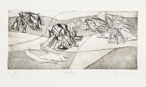 Stanley William Hayter (1901-1988) - Debris (B.&M.142) the rare engraving with soft-ground etching