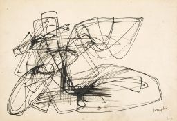 Stanley William Hayter (1901-1988) - Untitled pen and ink on paper, signed at lower right 8 x 11 3/