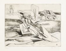 Stanley William Hayter (1901-1988) - Untitled from Facile Proie (B.&M.116) engraving, 1938-39,