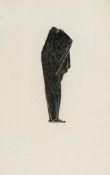 Craig (Edward Gordon) - Standing Shrouded Figure, numbered proof for the Cranach Press Hamlet,
