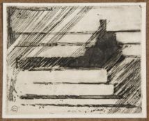 Craig (Edward Gordon) - Stage scene design, Small Opening, for [A Portfolio of Etchings],  etching