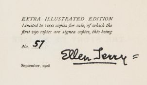 Terry (Ellen) - The Story of My Life,  number 57 of 250 large paper copies signed by the author,