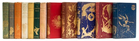 Lang (Andrew) - [The Fairy Books], 12 vol.,   comprising   The Blue Fairy Book,  spine ends and