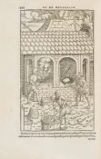 Agricola (Georgius) - De re metallica libri XII,  first edition ,  woodcut printer`s device to