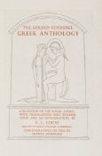 The Golden Cockerel Greek Anthology, number 52 of 74 special copies on...  (F.L.,  editor  &