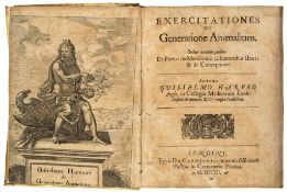 Harvey (William) - Exercitationes de Generatione Animalium,  first edition ,  engraved additional