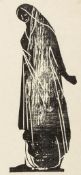 Craig (Edward Gordon) - ""Black figure"", for Iphigenia,  woodcut, on Japan paper, from an edition