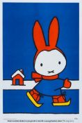 DICK (H. M. Bruna (b.1927) - MIFFY, PAMPERS lithographic poster in colours, 1963, condition A-;