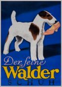 KUHN, Charles (b.1903) - DER FEINE VALDER lithographic poster in colours, c.1930, printed by