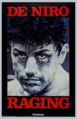 RAGING BULL, DE NIRO offset poster in colours, 1980, US one sheet, cond. A, not backed 41 x