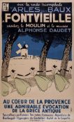 LELEE, Leo - FONTVIELLE, PLM lithographic poster in colours, 1935, printed by de la Vasselais,