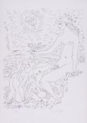 Andre Masson (1896-1987) - Erotic Land lithograph, 1974, signed in pencil, numbered 96/150, on