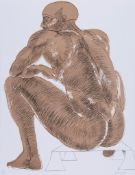 Dame Elisabeth Frink (1930-1993) - Nude (W.127) lithograph printed in colours, 1982, signed dated