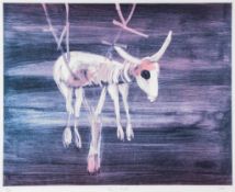 Sidney Nolan (1917-1992) - Ram in Thicket screenprint in colours, 1982, signed and titled in pencil,