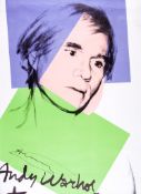 Andy Warhol (1928-1987)(after) - Poster for Zürich Retrospective lithographic poster printed in