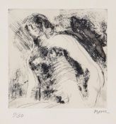 Henry Moore (1898-1986) - Half Figure (c.503) etching, 1979, signed in pencil, numbered 11/50,