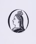 Edward Bawden (1903-1989) - Queen Victoria; Queen Elizabeth two linocuts, both signed and numbered