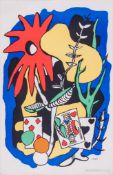 Fernand Léger (1881-1955) - The King of Hearts lithograph printed in colours, 1949, the edition