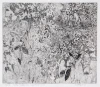 Anthony Gross (1905-1984) - In the Shadow of a Walnut Tree etching, 1968, signed and titled in