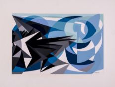 Giacomo Balla (1871-1958)(after) - Pessimismo e Optimismo screenprint in colours, 1953, the