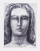 Henry Moore (1898-1986) - Head of a Girl I (c.598) photo-etching with soft-ground, 1981, a proof