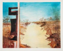 Sidney Nolan (1917-1992) - Kelly II screenprint in colours, 1973, signed in pencil, numbered 18/100,
