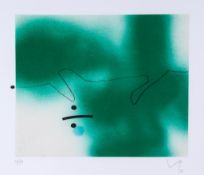 Victor Pasmore (1908-1998) - Untitled etching with aquatint printed in colours, 1992, signed and