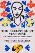 Henri Matisse (1869-1954)(after) - Poster for The Sculpture of Matisse lithographic poster printed