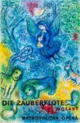 Marc Chagall (1887-1985)(after) - The Magic Flute (s.38) lithograph printed in colours, 1967, the