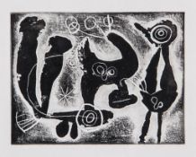 Joan Miro (1893-1983) - From. Saccades (see CB.77) etching with aquatint printed, 1947-62, the