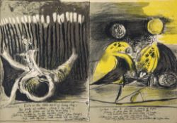 Graham Sutherland (1903-1980) - Illustrations to Francis Quarles Hyroglyphics lithograph printed