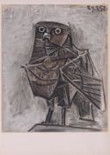 Pablo Picasso (1881-1973)(after) - La Guerre et la Paix the book, 1954, comprising six lithographs