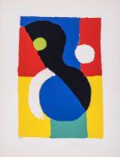 Sonia Delaunay (1885-1979) - Untitled screenprint in colours, signed in pencil, numbered 8/300 in