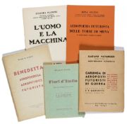Aeropittura.- Platone (Augusto) - L`Uomo e la Macchina,  original printed wrappers, excellent